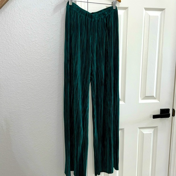 Windsor green wide leg pants size‎ small - Picture 1 of 5